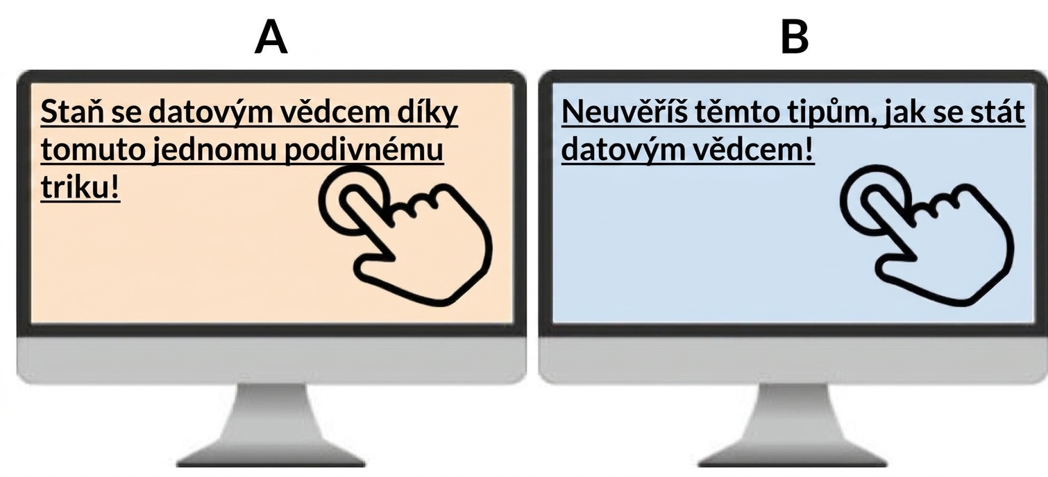 provedení experimentu