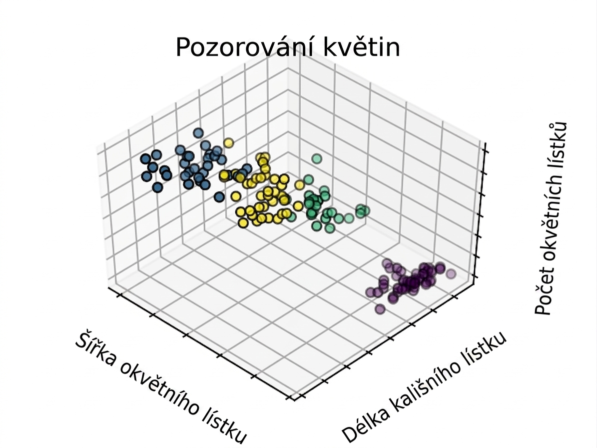 Čtyři clustery