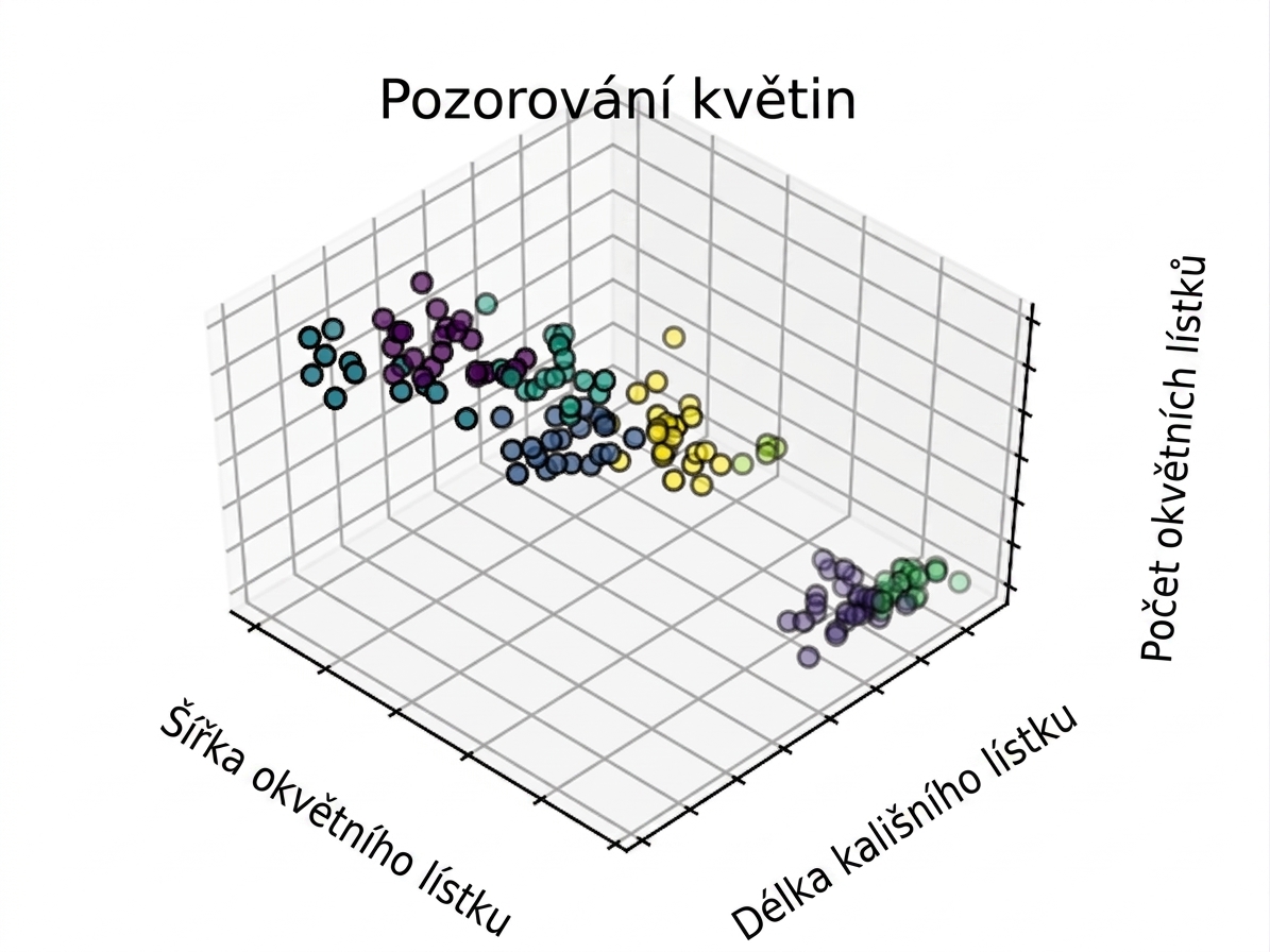Osm clusterů