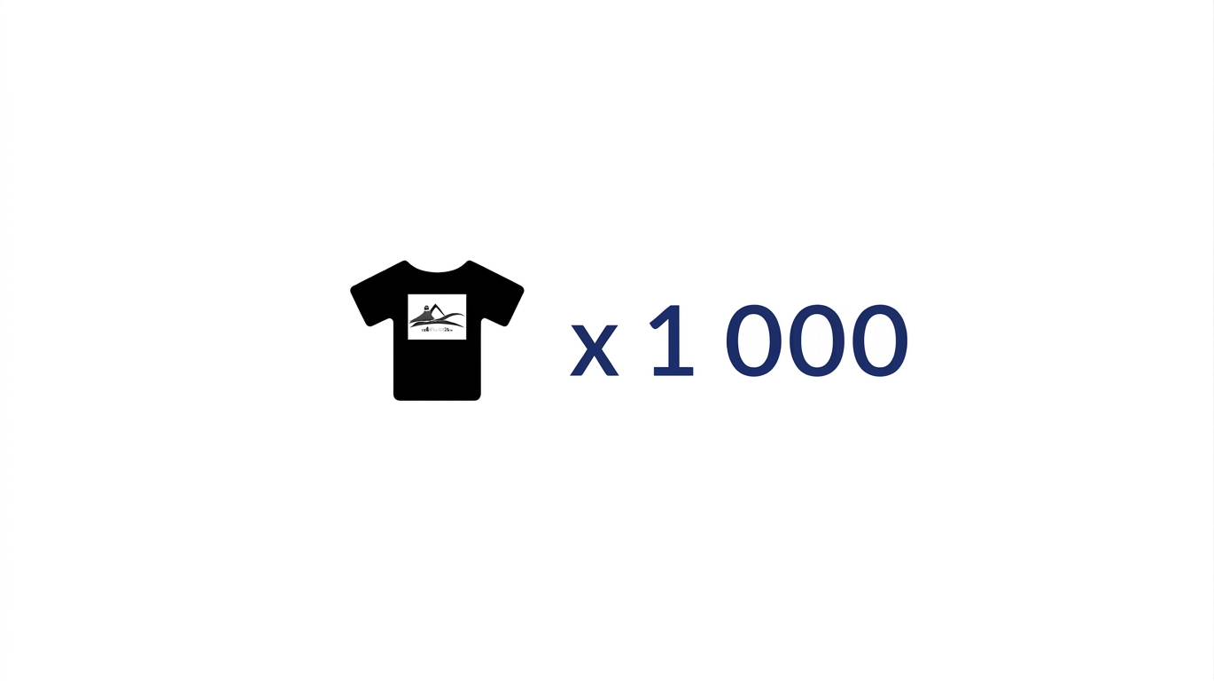 1000 triček
