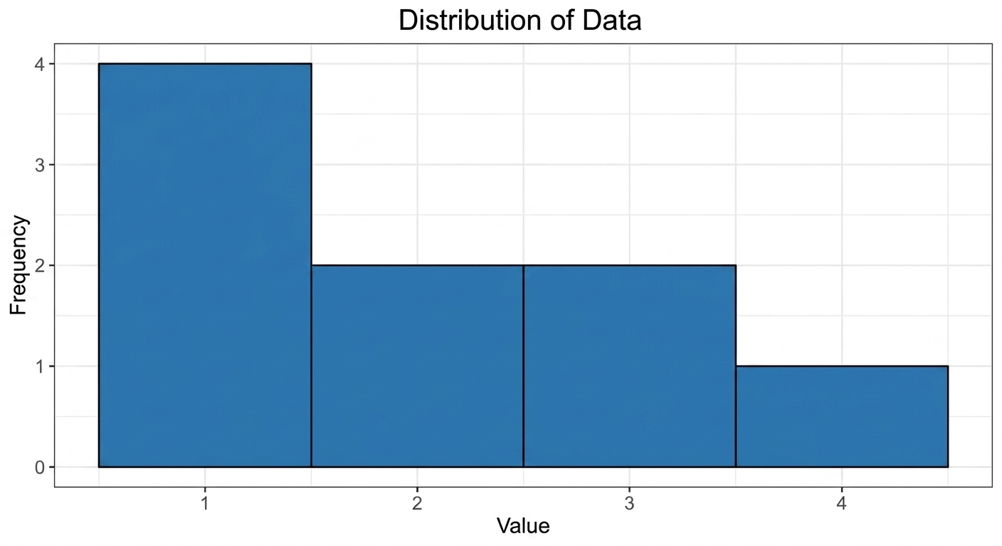 Histogram 10 hodů