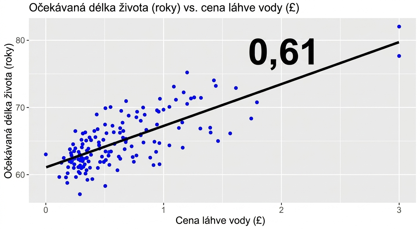 bodový_graf_naděje_na_dožití_vs_cena_láhve_vody_s_trendovou_čarou_a_p_rovná_se_nula_celá_šest_jedna.png