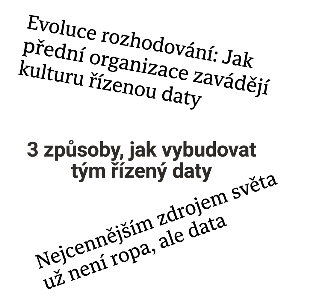 titulky o datově řízeném přístupu