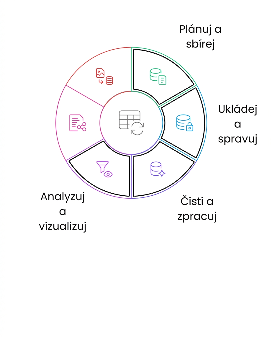 životní cyklus dat – analýza a vizualizace