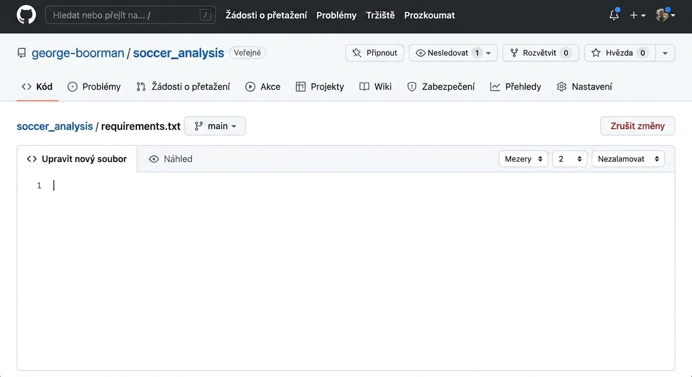 pojmenování souboru jako requirements-dot-txt