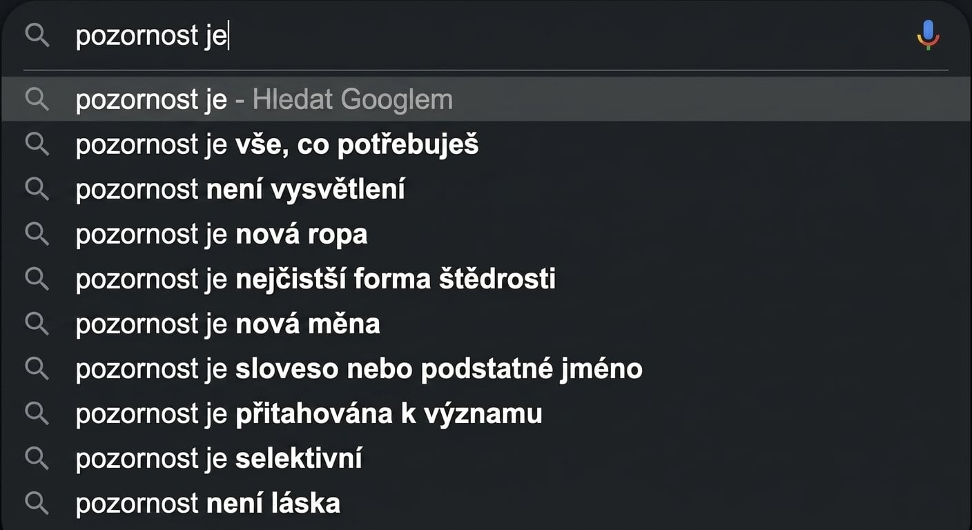 Automatický návrh vyhledávače