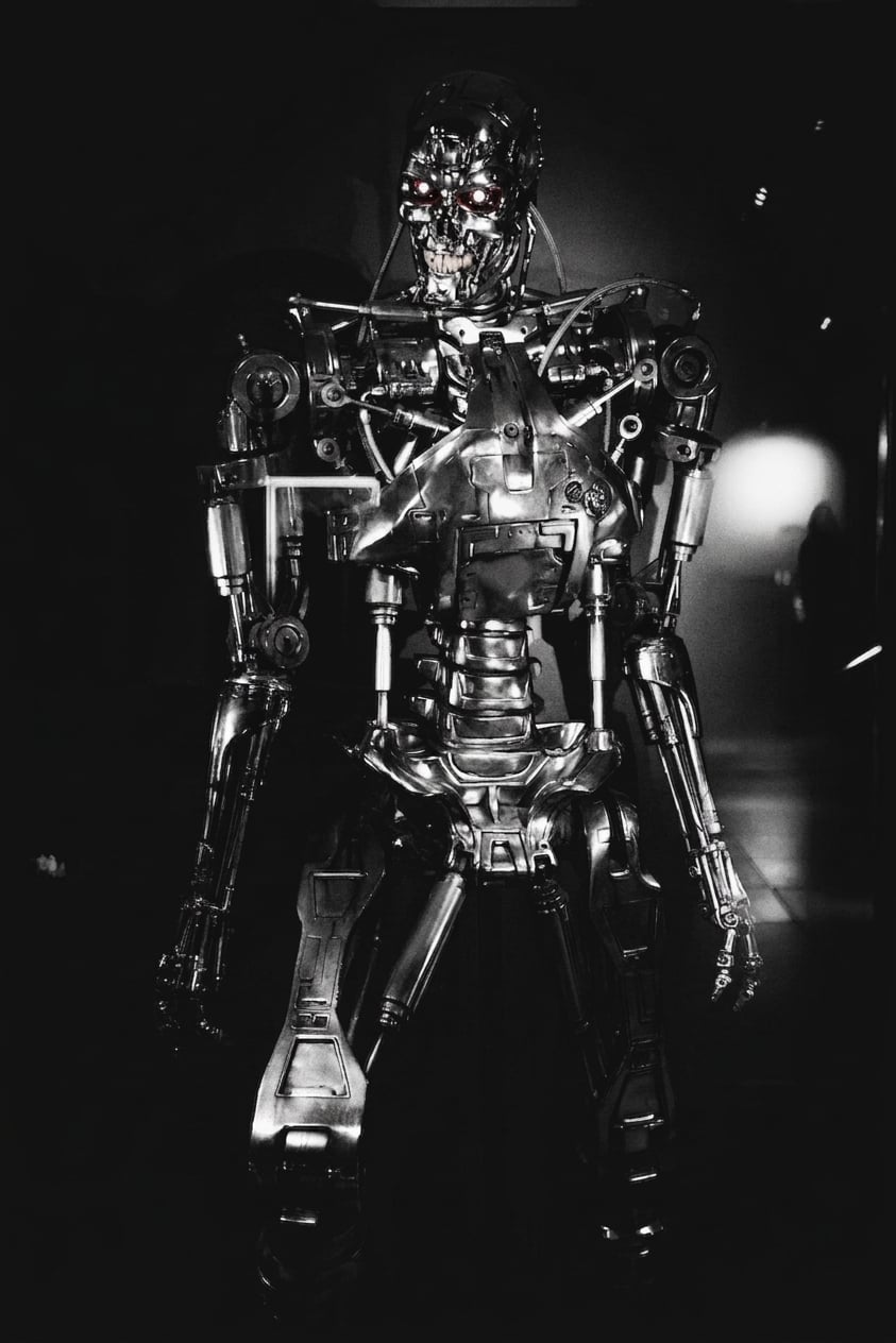 Nebezpečně vypadající robot