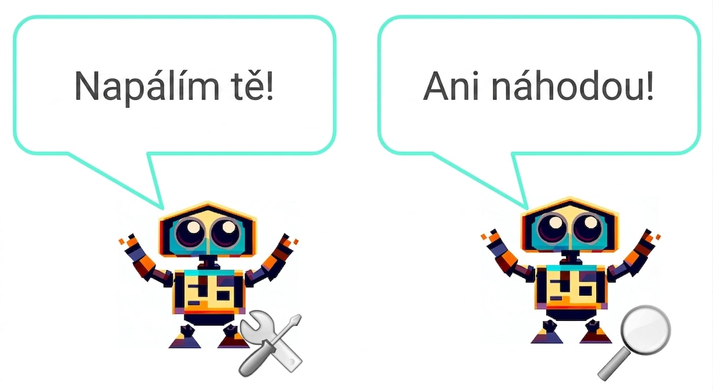 Kreslený generativní model říká „Oklamám tě" kreslenému diskriminativnímu modelu