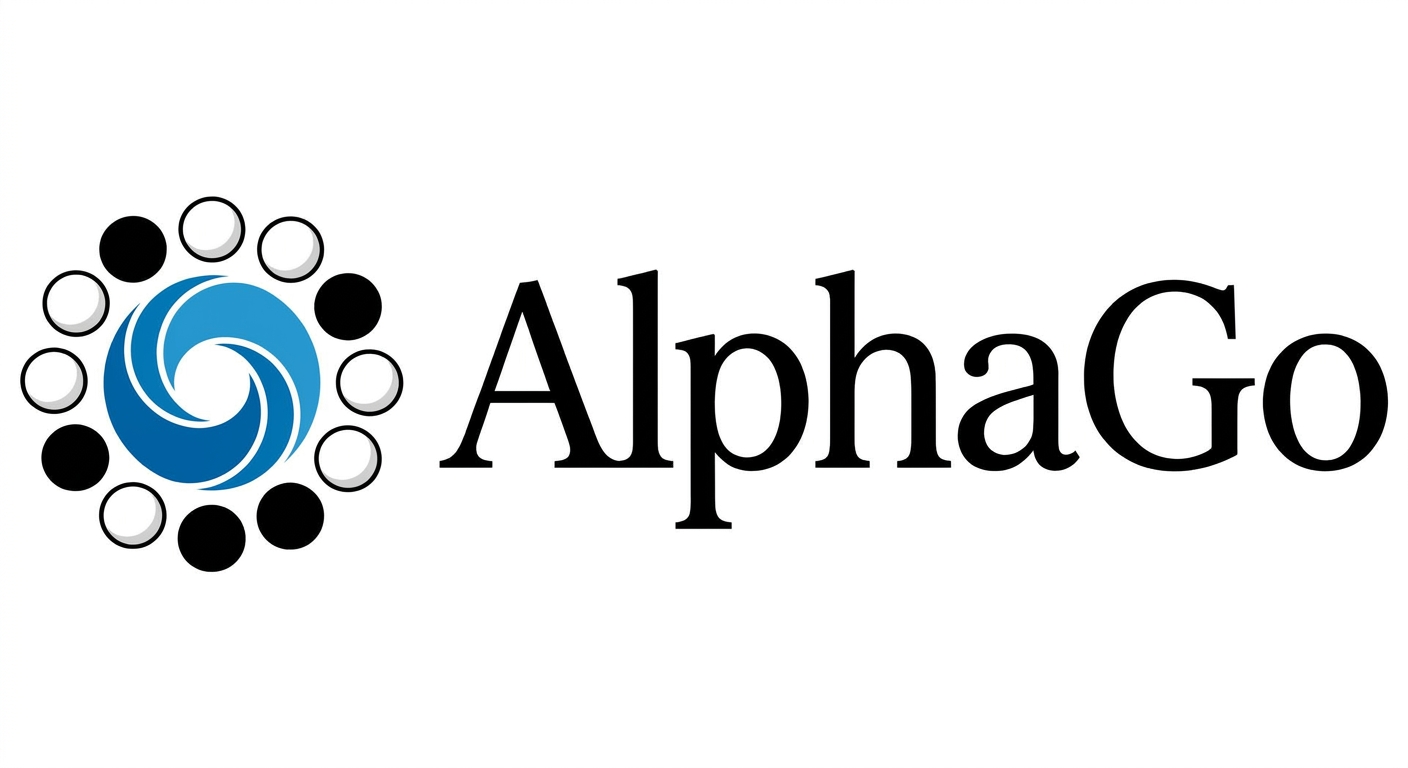 Obrázek loga AlphaGo.