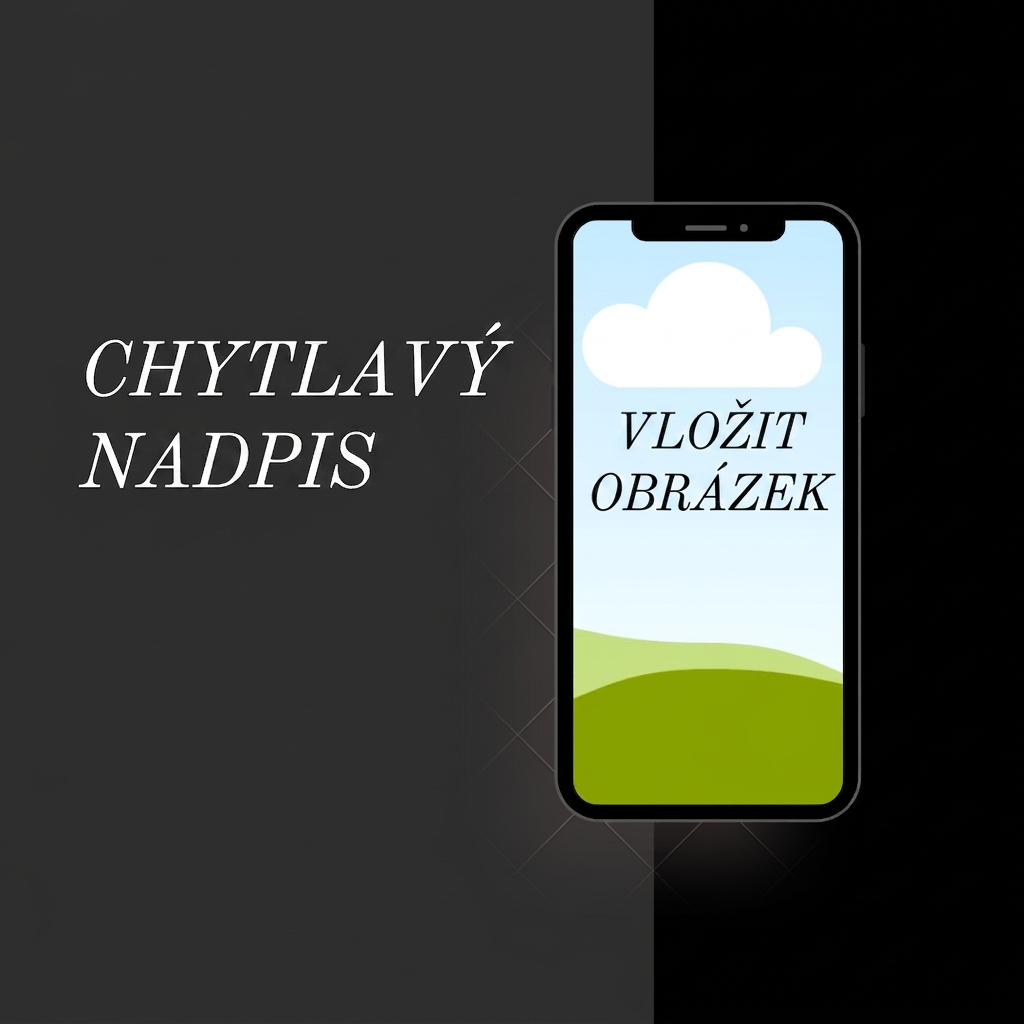 Návrh reklamy pro sociální sítě.