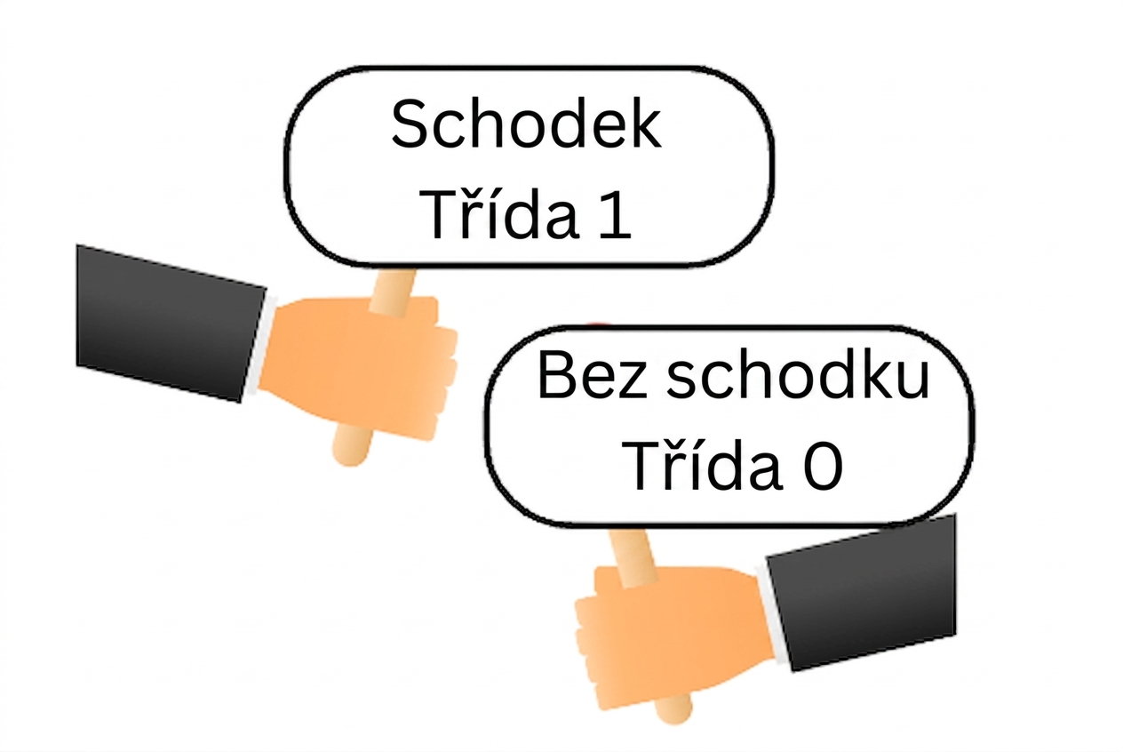 Technické mapování: binární klasifikace