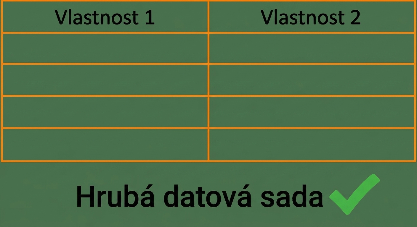 Surové atributy použitelné v dostupné podobě