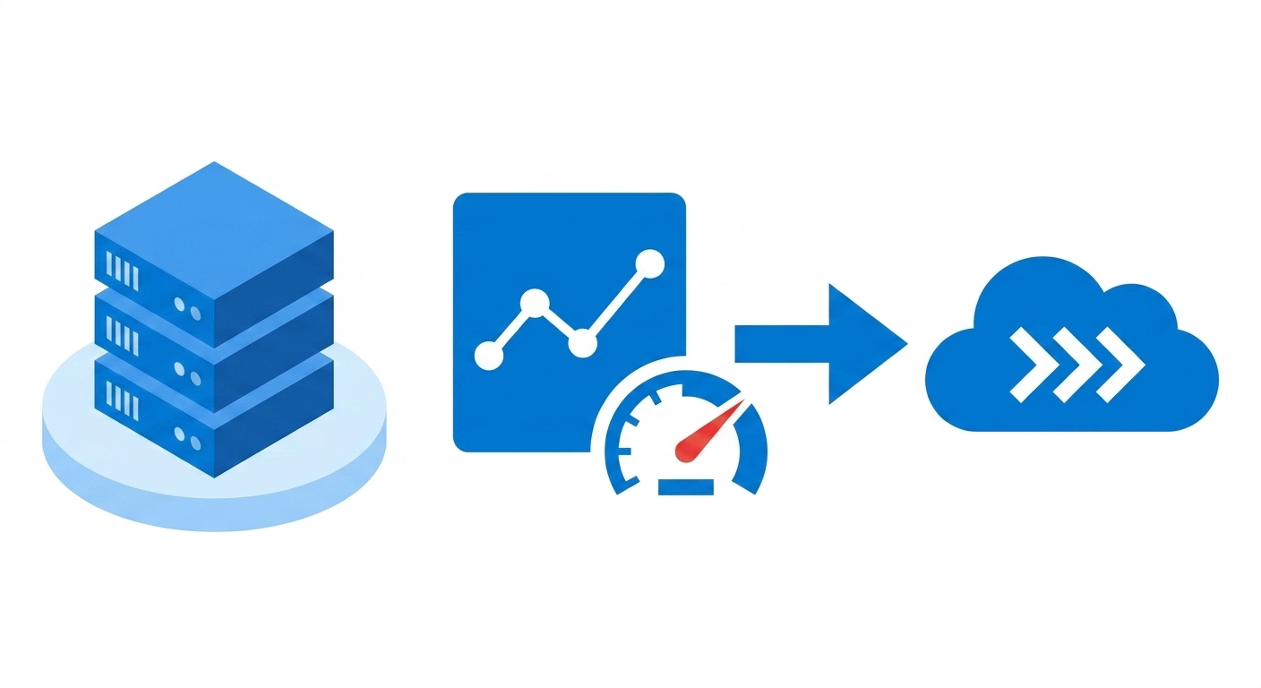 Ikony pro datové centrum, řídicí panel a Azure Migrate.png