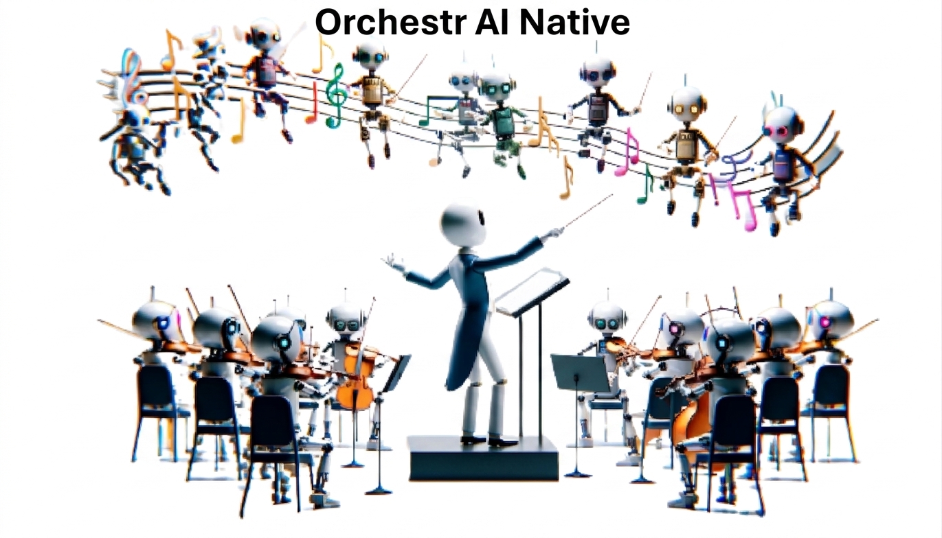 Ilustrace orchestru