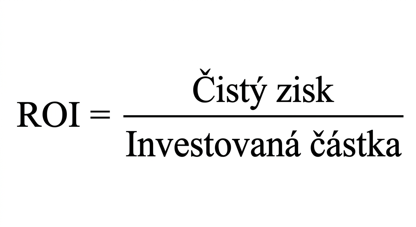 vzorec návratnosti investice