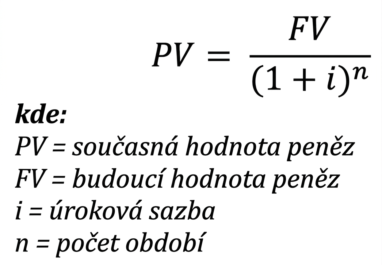 vzorec současné hodnoty