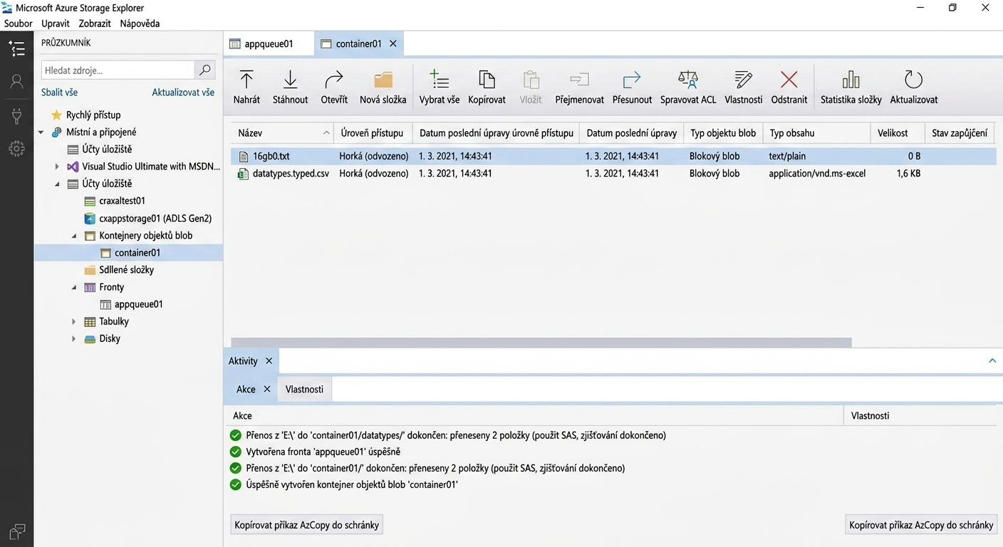 Azure Storage Explorer