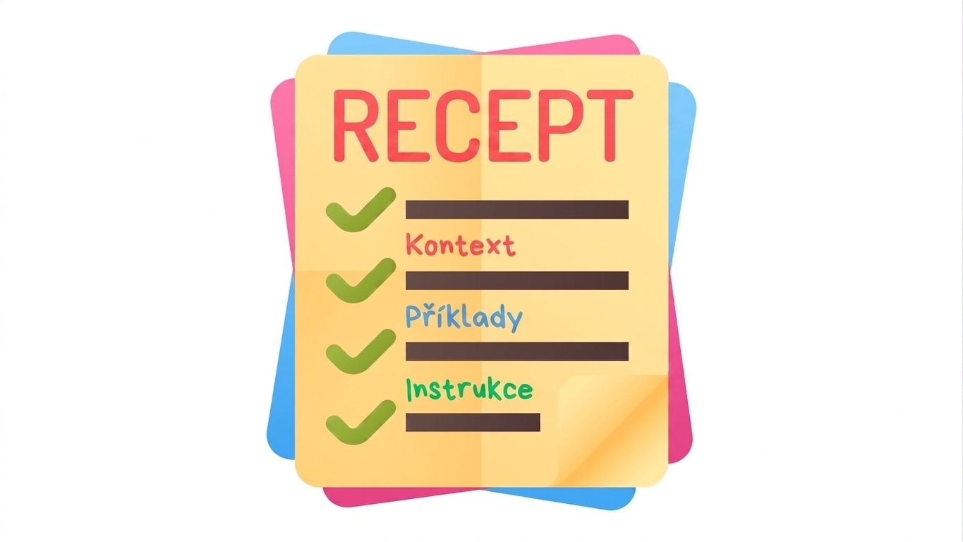 Šablona promptu se zástupnými symboly pro vstupní proměnné.