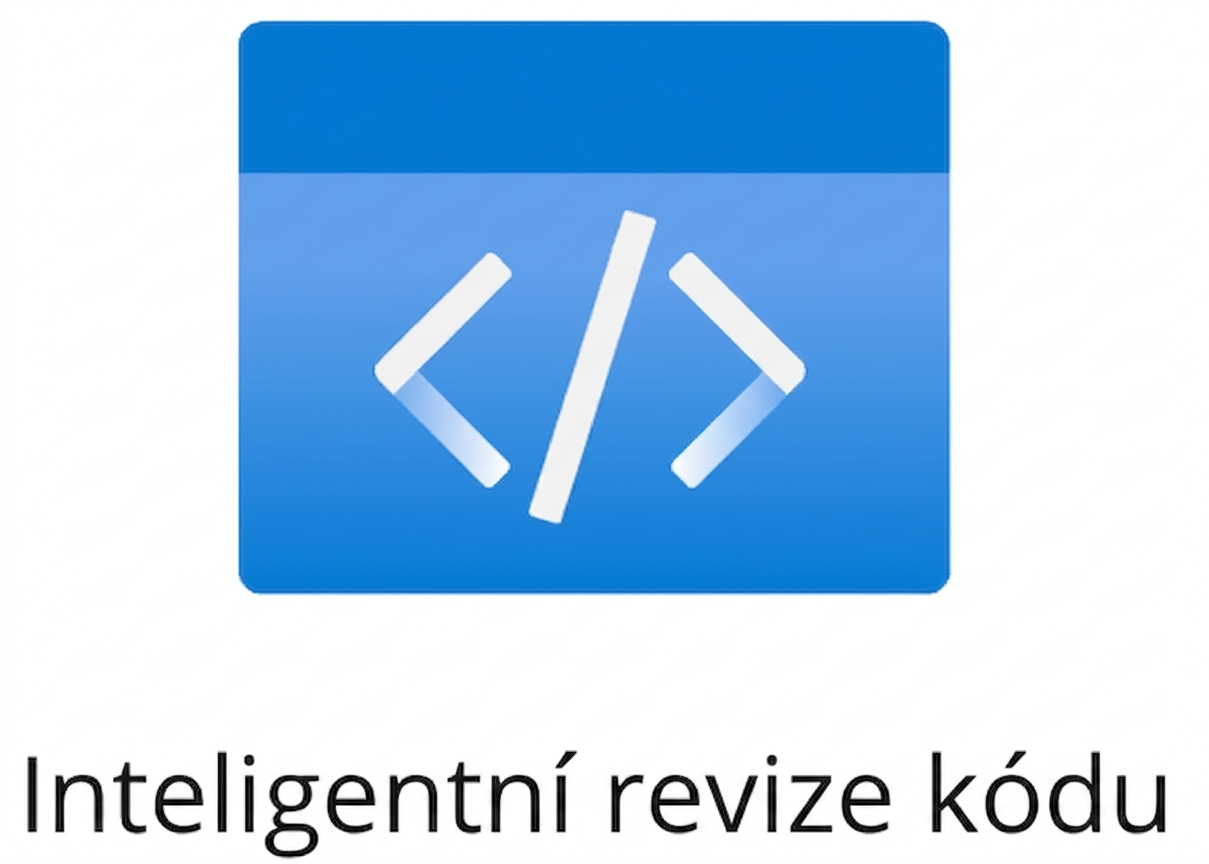 Ikona znázorňující inteligentní revize kódu.