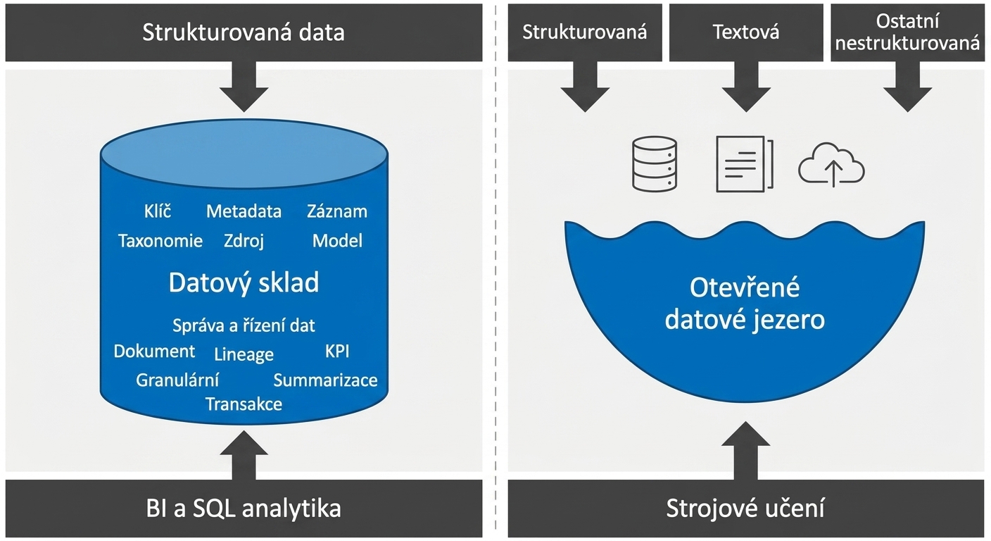 Architektura datového skladu a datového jezera