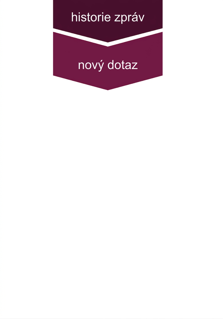 Nastavení konverzace aktualizované novým dotazem.