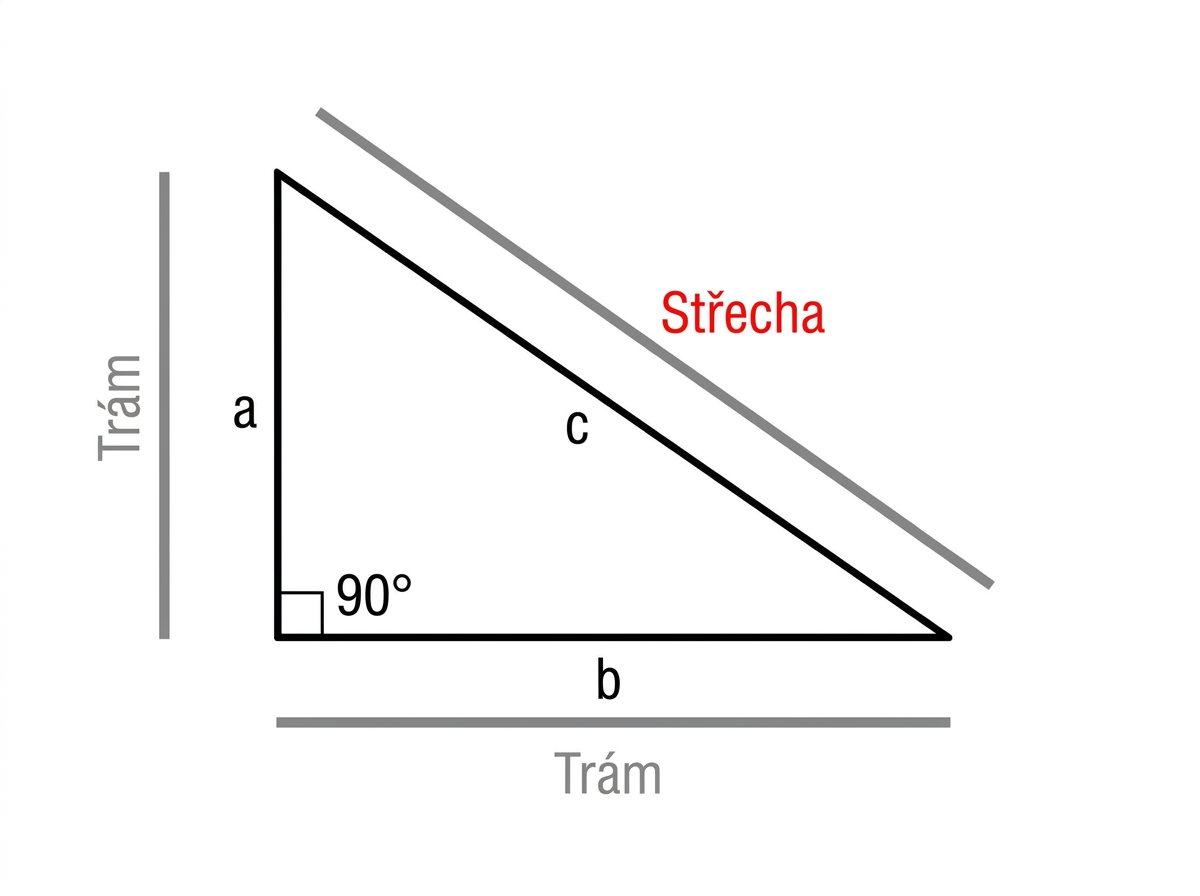 Roof beam calculation diagram