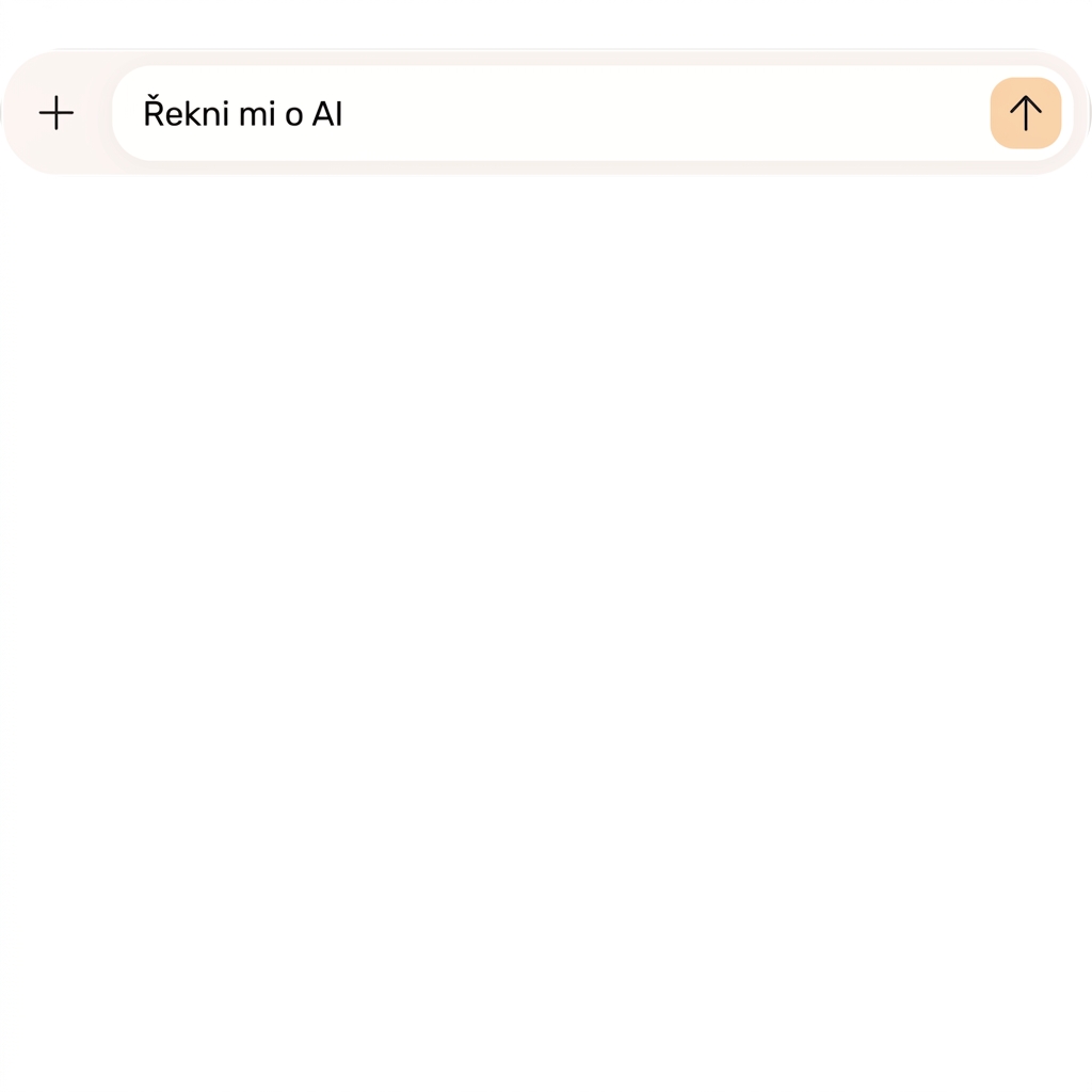 Prompt s dotazem „Tell me about AI“
