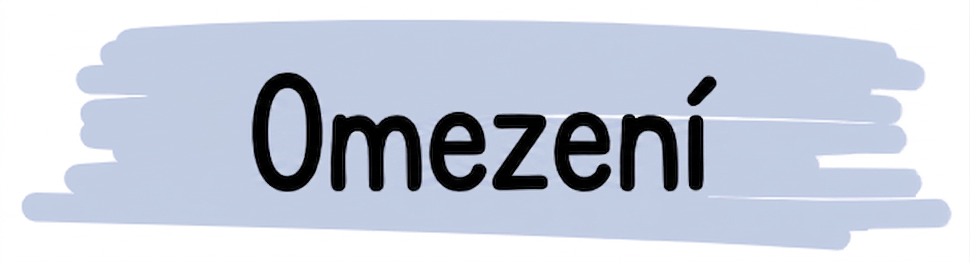 Omezení