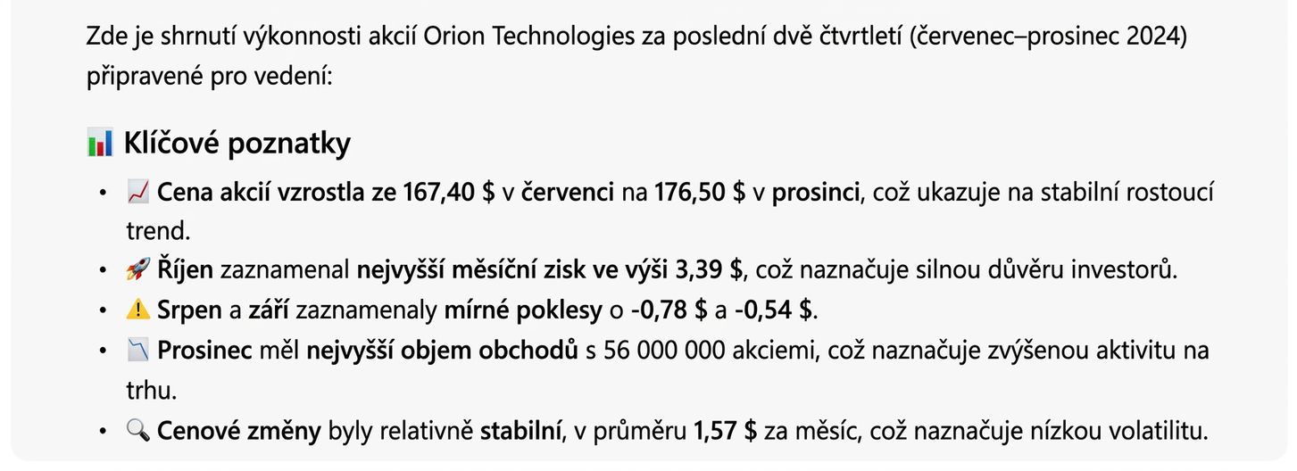 Obrazovka Copilot 2