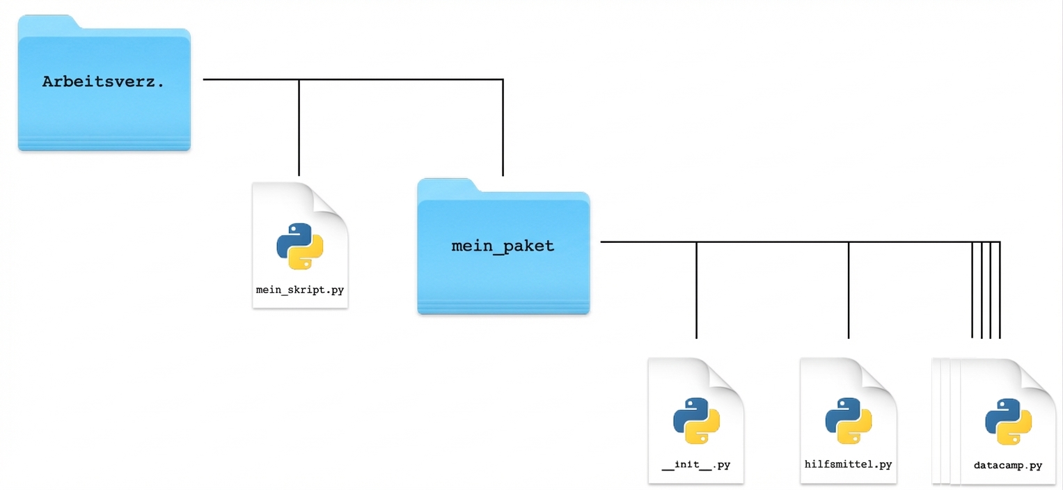 Erweiterte Paketstruktur