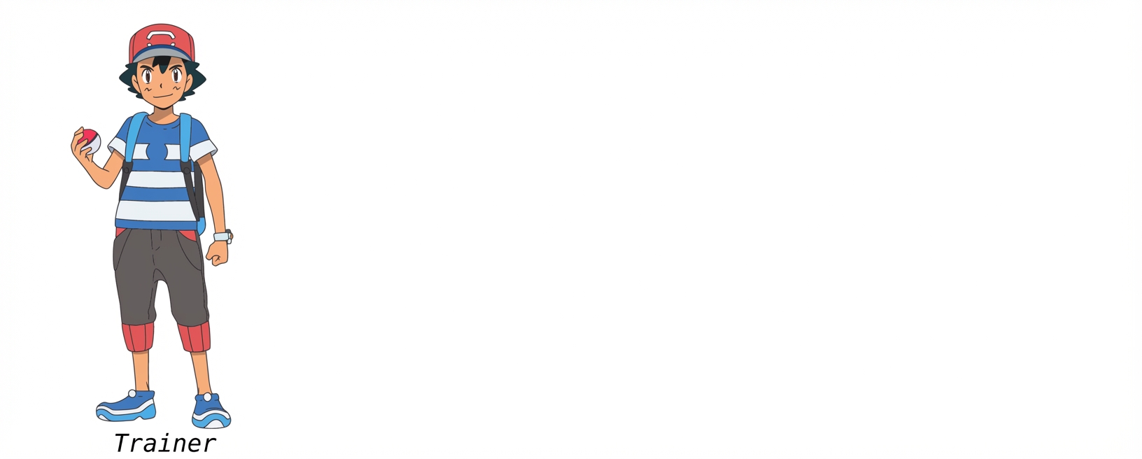 alt=”Ash Ketchum; one of the many characters (called trainers) in the Nintendo video game Pokémon”