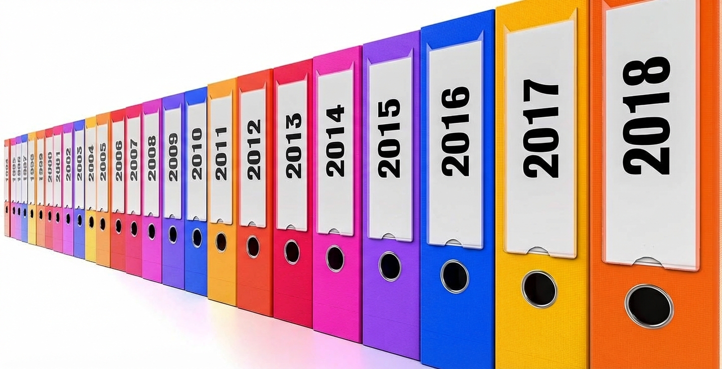 Image of file archives by date