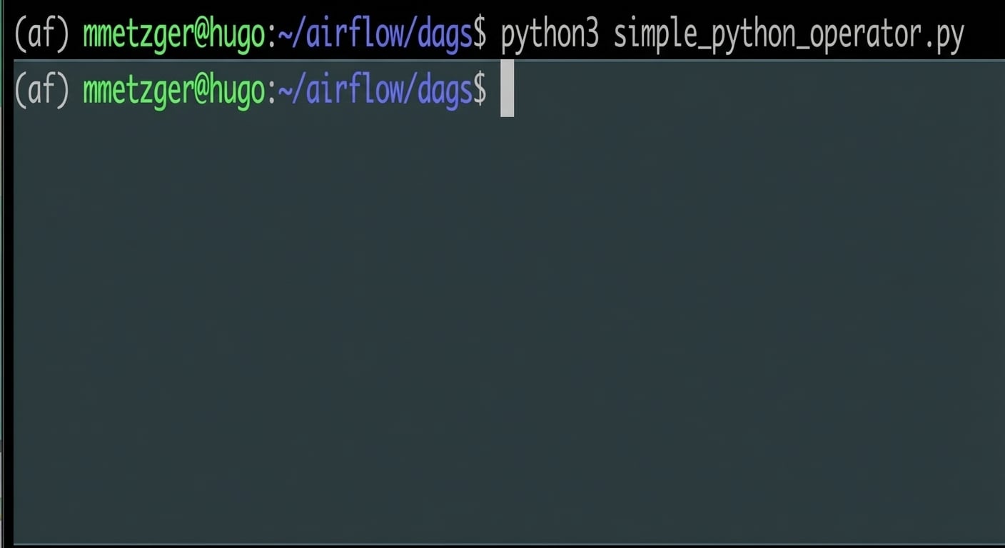 python3 - keine Fehler