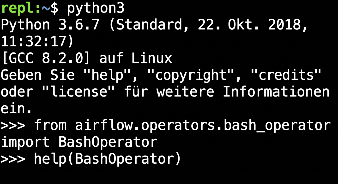 Airflow python3 help