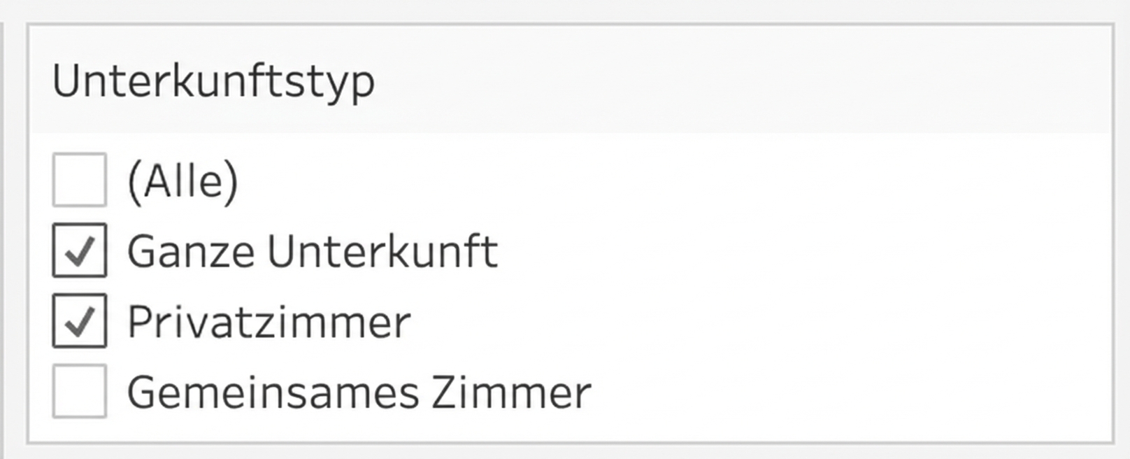 Nach Zimmertyp filtern
