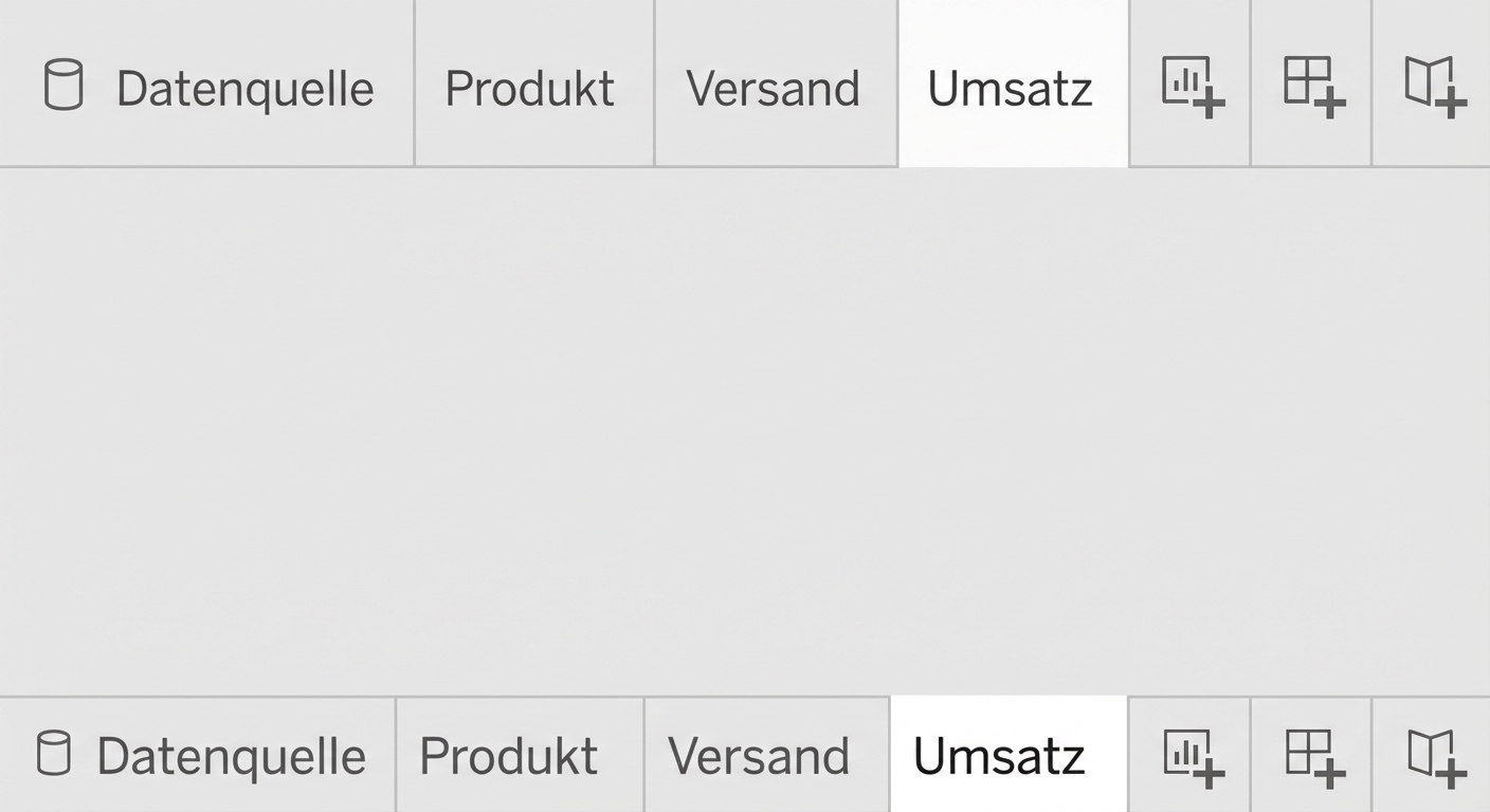 Screenshot vom Hinzufügen von Blättern zur Arbeitsmappe