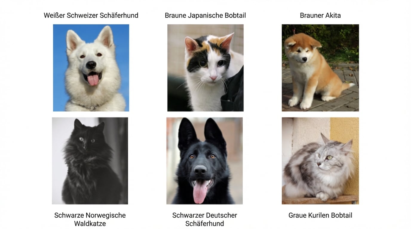 Hunde und Katzen