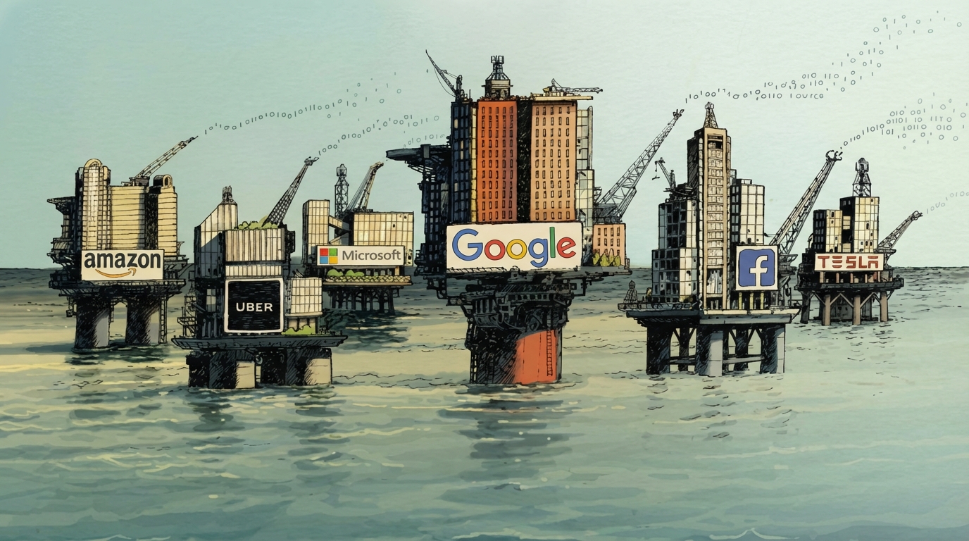 data is the new oil - economist cover