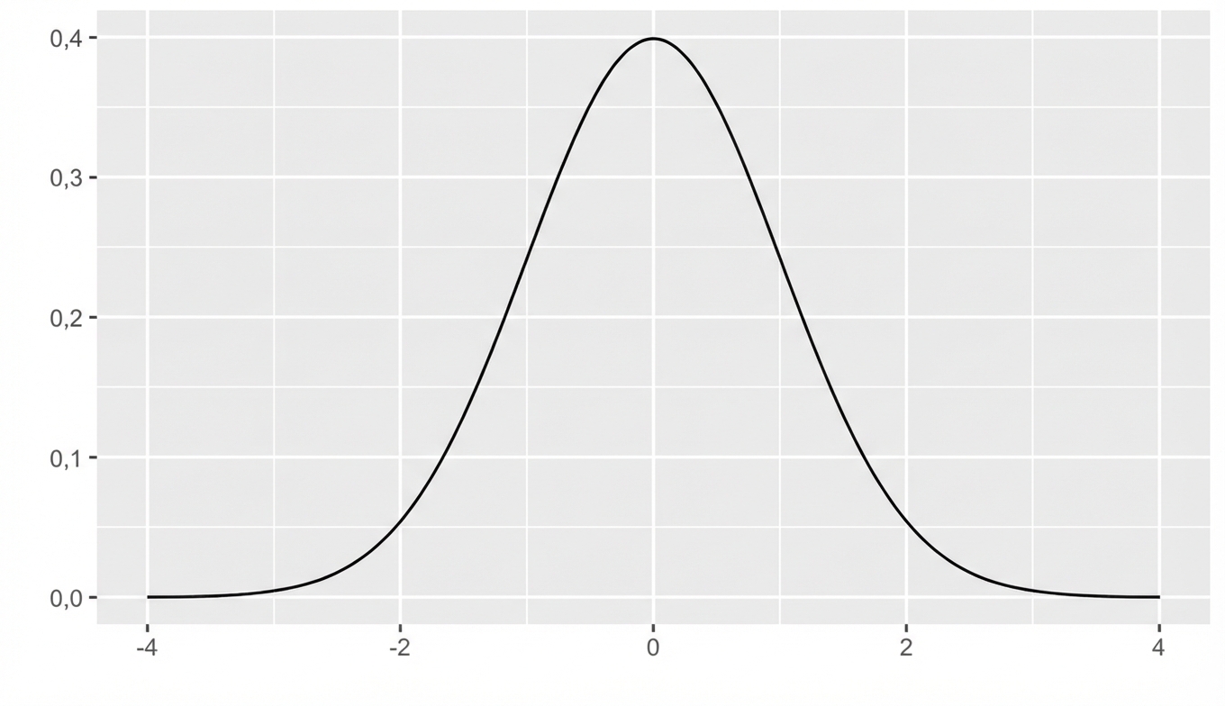 Dichtefunktion der Normalverteilung