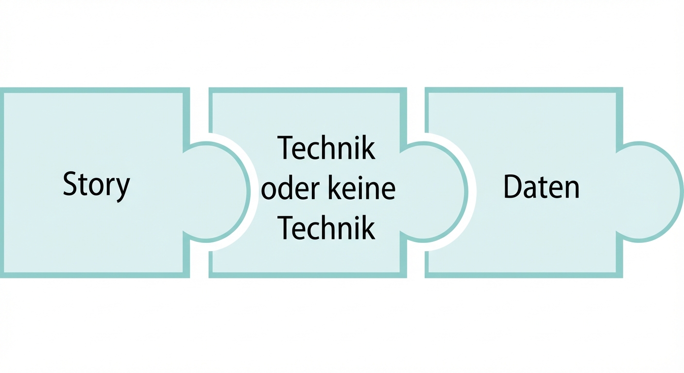 Puzzleteil mit dem Wort „data“