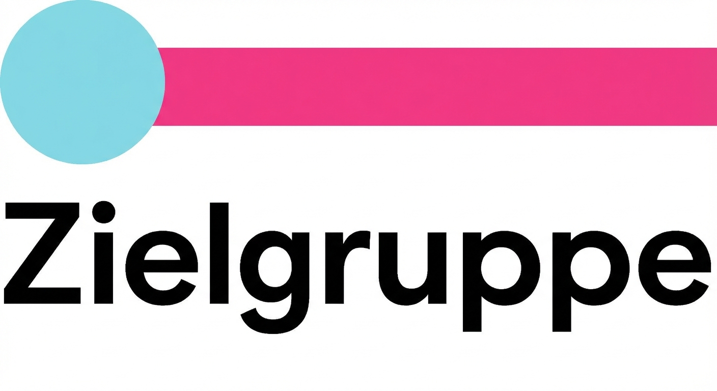 Ein Kreis mit dem Wort „audience“