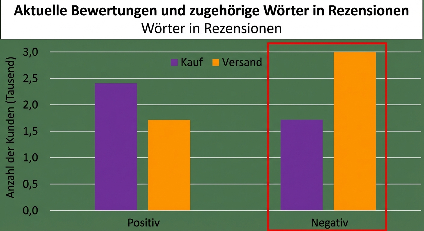 Grafik mit rotem Quadrat