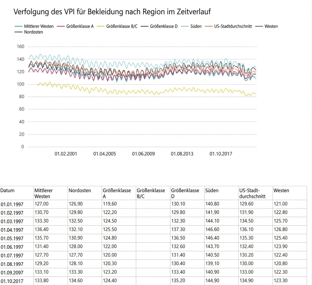 Beispiel für einen paginierten Bericht in Power BI.