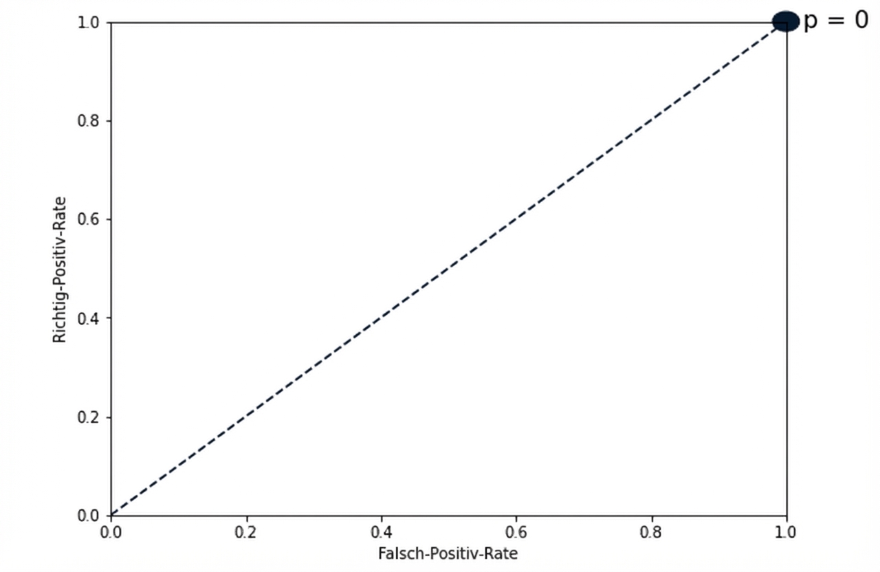 Oben rechts ist der hervorgehobene Schwellenwert gleich 0