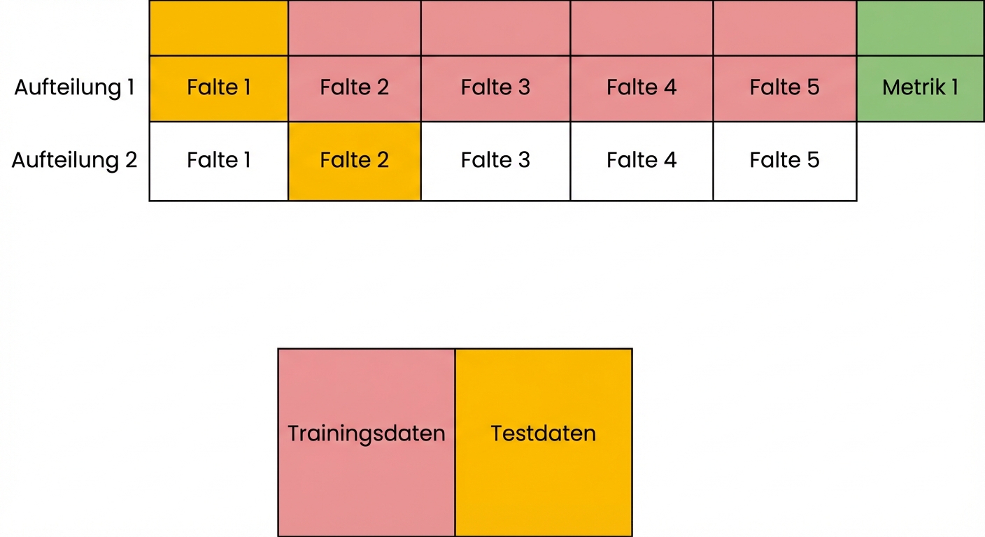 Teilmenge 2 als Testdaten