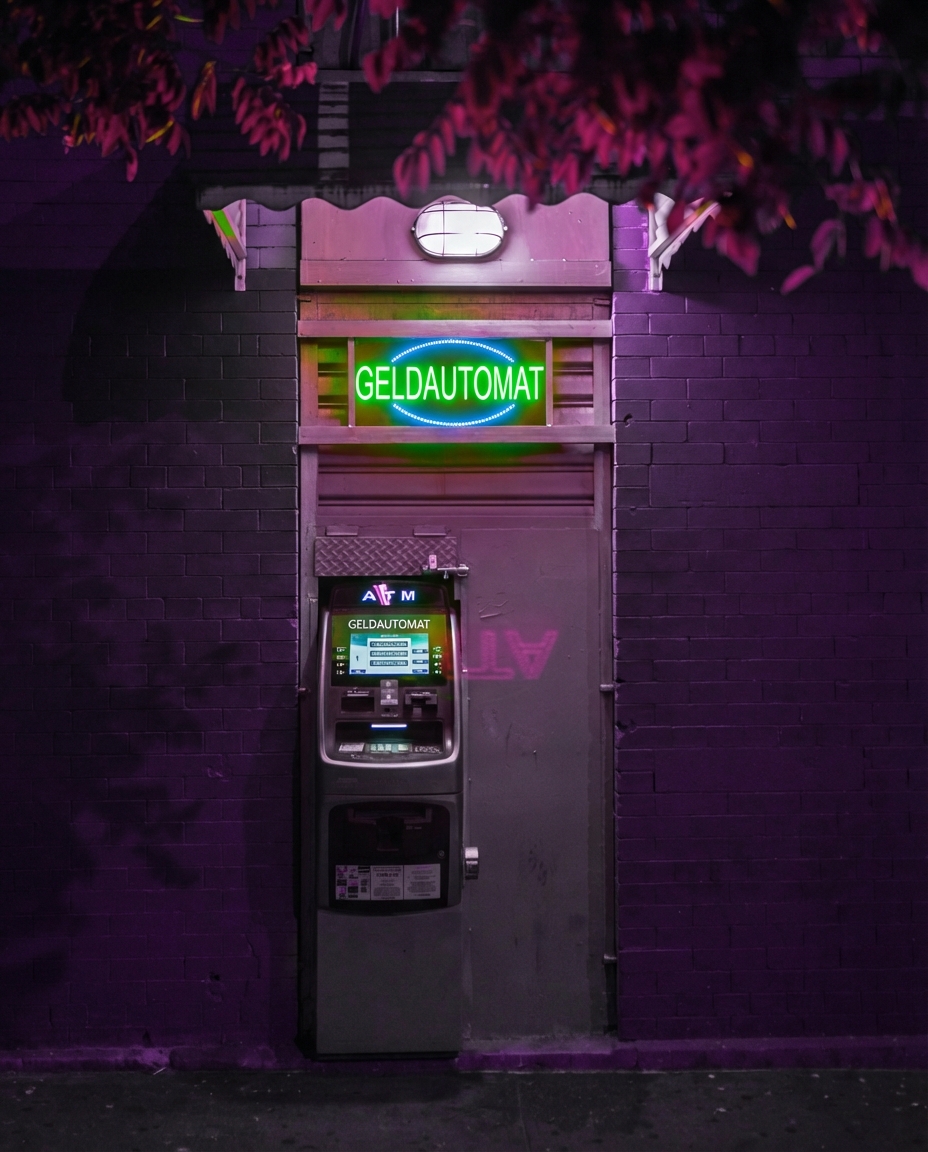 Bild eines Geldautomaten