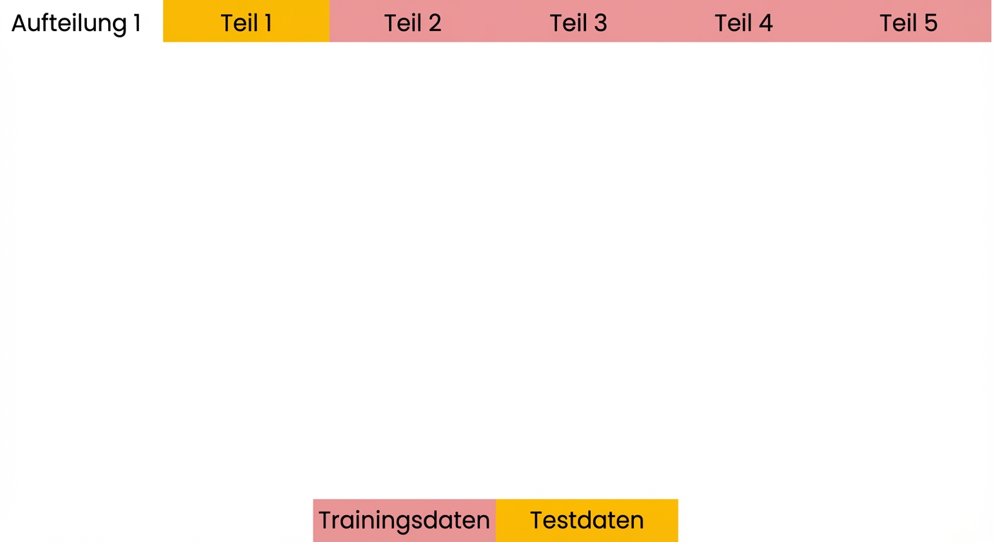 Teilmengen 2 bis 5 als Trainingsdaten