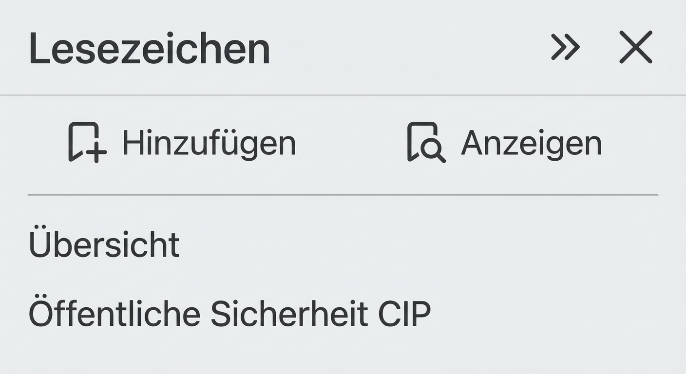 Lesezeichen in Power BI