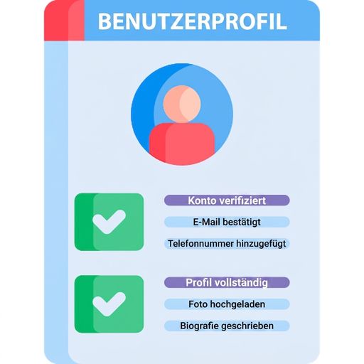 Illustration eines persönlichen Profils.