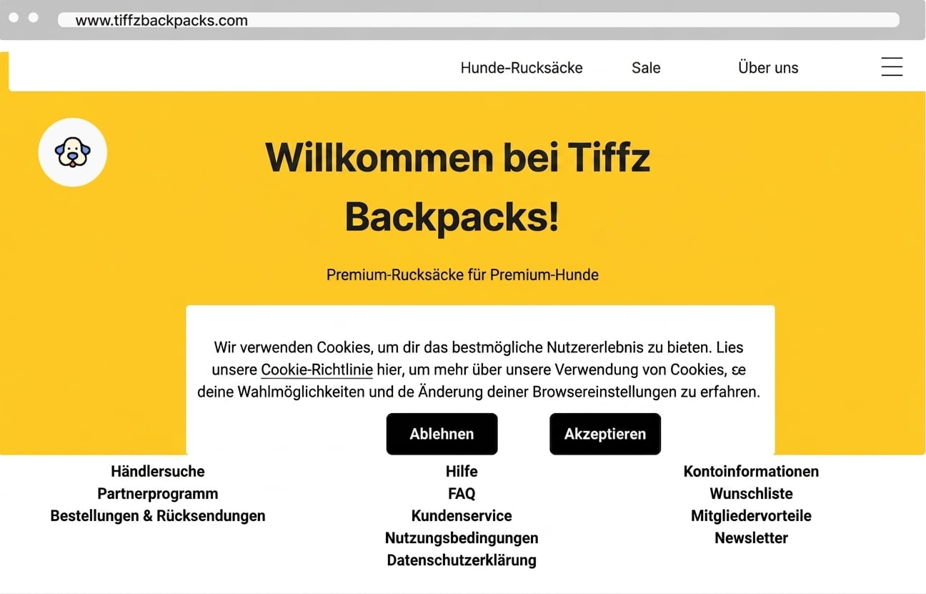 Tiffz-Rucksäcke-Startseite